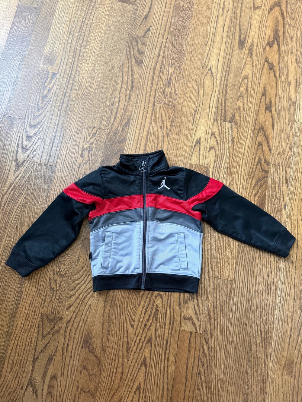 Air Jordan track jacket, size 2T